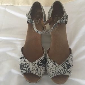 Toms graphics print espadrilles